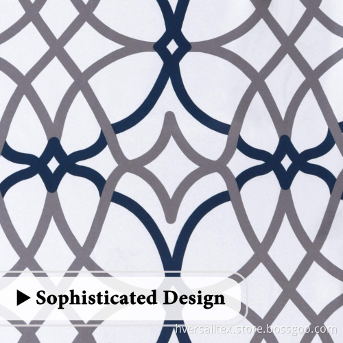 Rod Pocket Curtains Set Short Curtain Windows